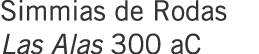 Simmias de Rodas Las Alas 300 aC