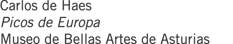 Carlos de Haes Picos de Europa Museo de Bellas Artes de Asturias
