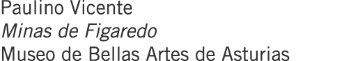 Paulino Vicente Minas de Figaredo Museo de Bellas Artes de Asturias