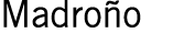 Madroño