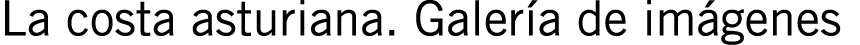 La costa asturiana. Galería de imágenes