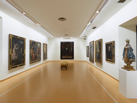 Vista parcial de la sala 3, dedicada al Arte Barroco