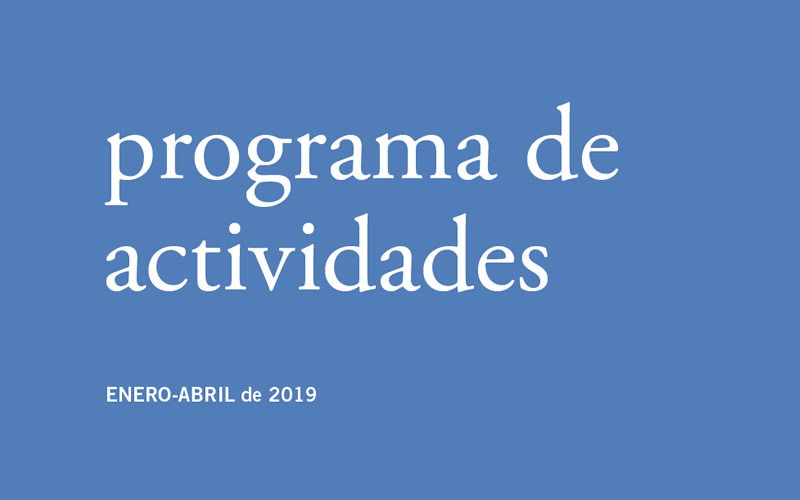 Nueva programación del Bellas Artes (Enero-Abril 2019)