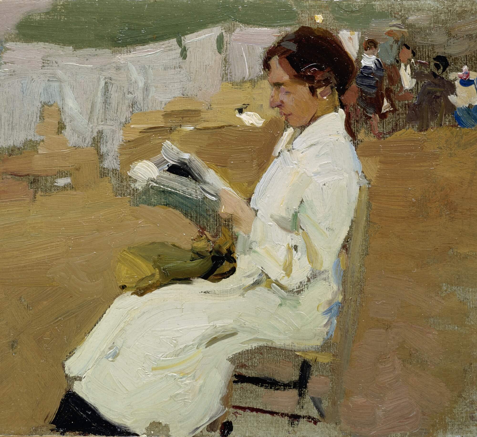 Los pinceles y el sol. Sorolla en el Museo de Bellas Artes de Asturias, a cargo de Gabino Busto Hevia